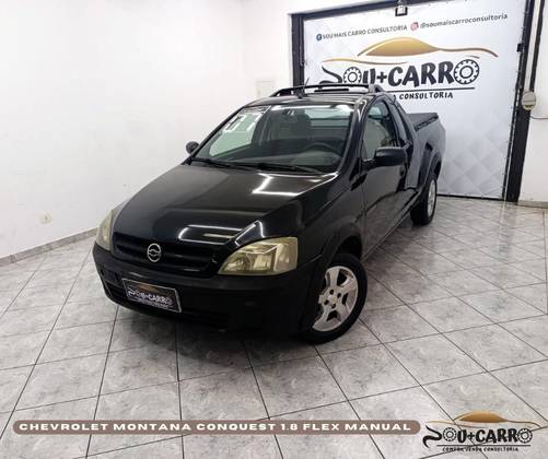 CHEVROLET MONTANA 1.8 MPFI CONQUEST CS 8V FLEX 2P MANUAL CHEVROLET MONTANA 1.8 MPFI CONQUEST CS 8V FLEX 2P MANUAL